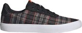 adidas Sportswear Vulc Raid3r Lifestyle Skateboarding 3-Stripes Branding Schoenen - Unisex - Zwart - 43 1/3
