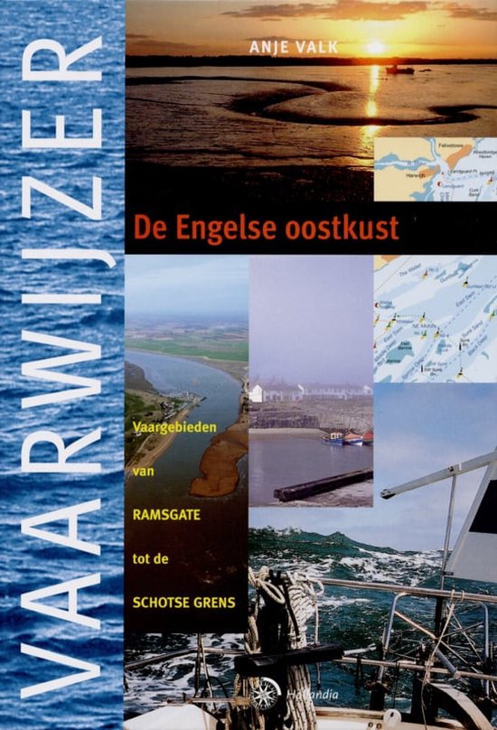 Cover van het boek 'Vaarwijzer De Engelse Oostkust' van Anje Valk
