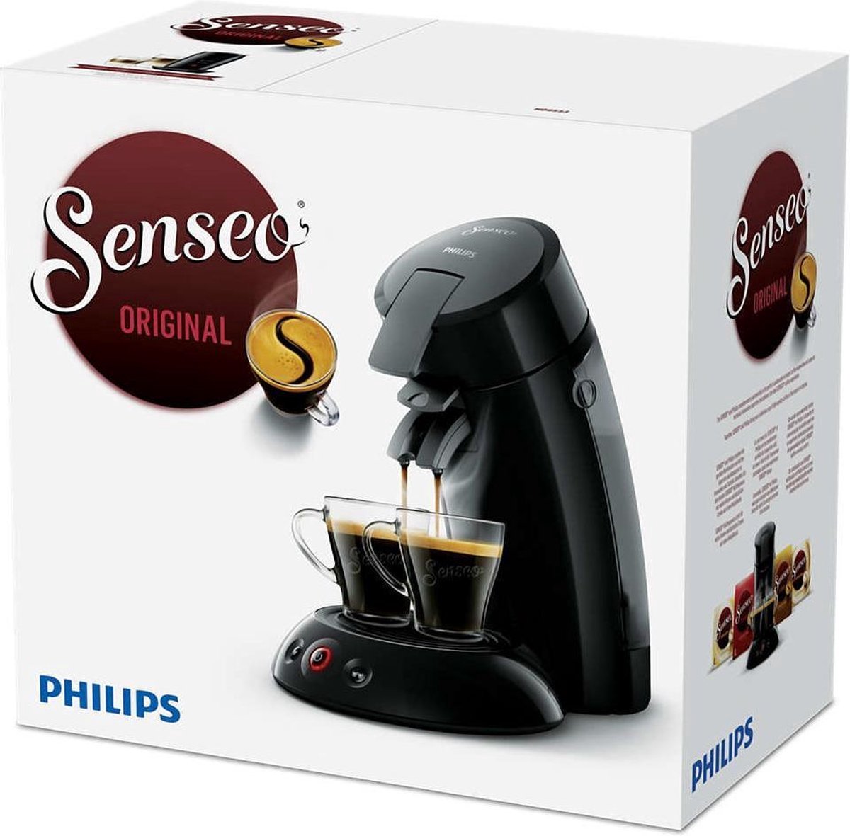 Reusachtig groef En Philips Senseo Original Intensity Select HD6554/60 - Koffiepadapparaat -  Zwart | bol.com