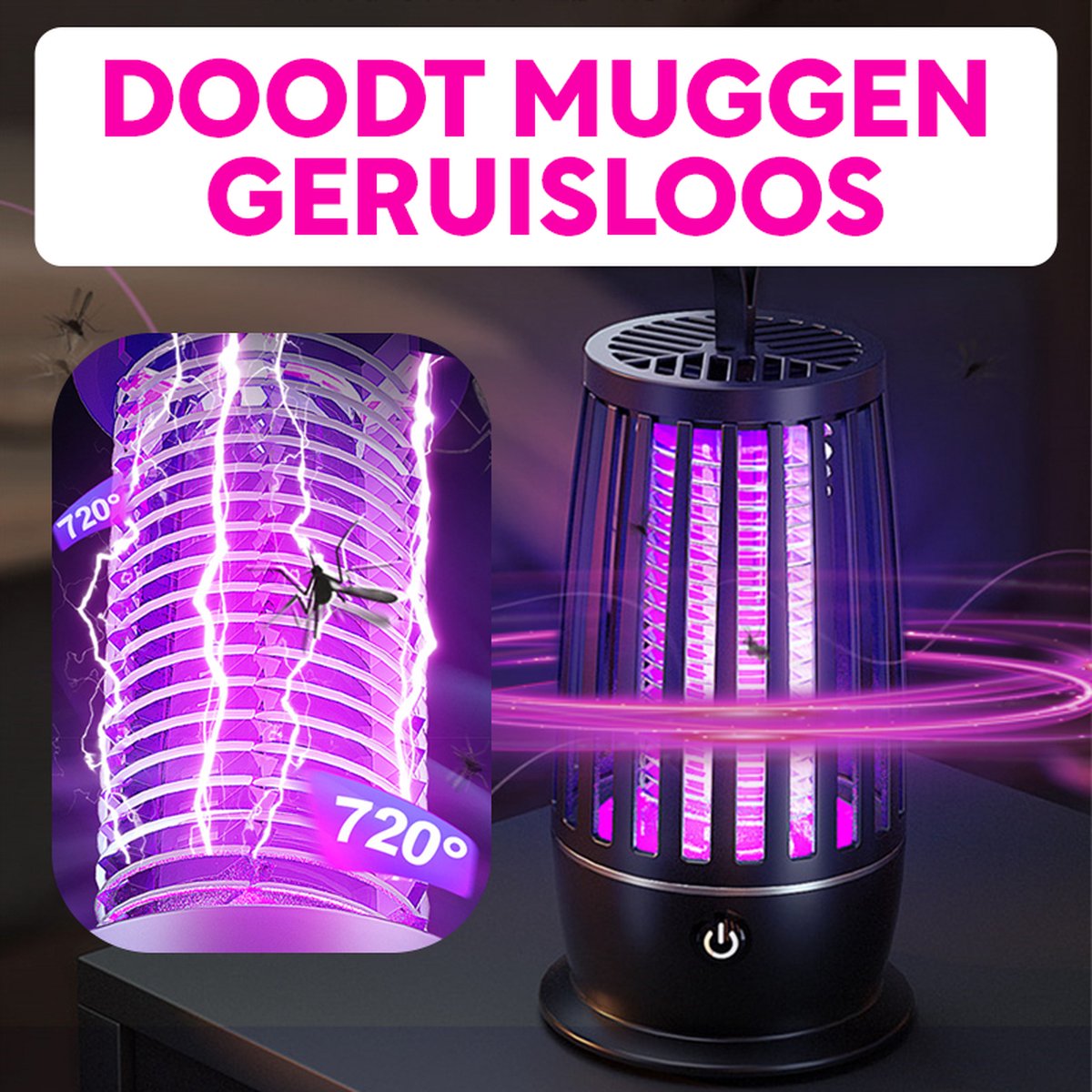 FlowShop - Vliegenvanger - Muggenlamp - Muggenvanger - Elektrische ...