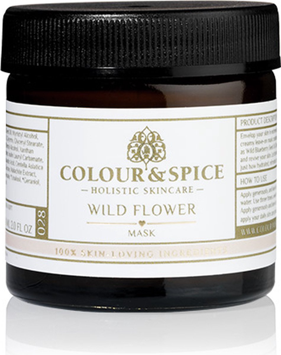 Goedkoopste Wild Flower Mask, Colour&Spice, vegan, 60 ml