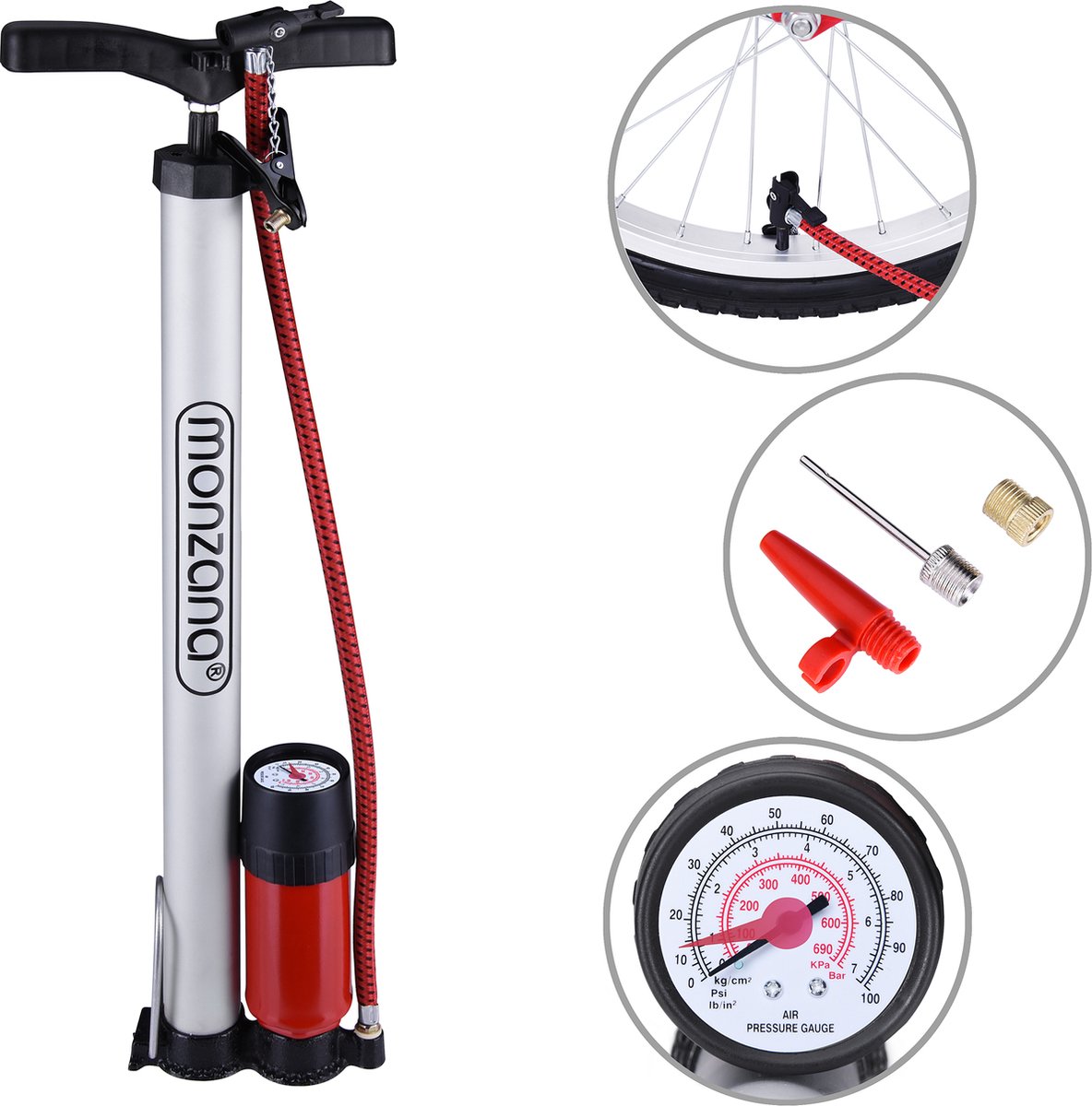 Pompes à vélo pour la maison et l'atelier