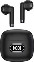 USAMS IA-II 15 TWS Draadloze Oordopjes - Noise cancelling - Bluetooth 5.3 - Draadloze Oortjes - Bluetooth Oordopjes - Geschikt voor Apple & Android - Zwart
