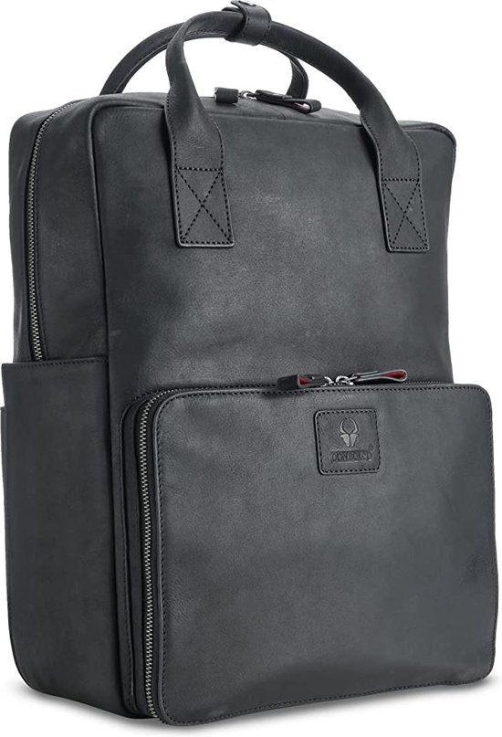 DONBOLSO Backpack Amsterdam I Sac à dos en cuir Premium pour hommes et  femmes avec