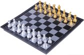 Shagam - 2-in-1 spelbord - Schaakbord - Dambord (8x8) - Magnetisch - 25 cm