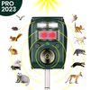 Fleau Garden Ultrasone Kattenverjager - Zonneenergie - Universele Dierenverjager - Duivenverjager - Marterverjager - Ongedierte Verjager