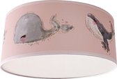 Plafondlamp Zeedieren roze- Kinderkamer plafondlamp - Plafondlamp Heart of the sea - Lamp voor aan het plafond