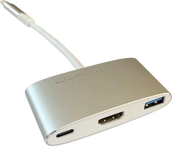 GAME HERO® USB C Hub naar USB en 4K HDMI - 3 in 1 Docking Station