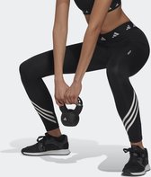 adidas Performance Techfit 3-Stripes Legging - Dames - Zwart- L kort