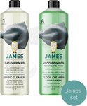 James PVC& VINYL reiniger set -1 x basisreiniger 1 x Vloerreiniger schoon & snel