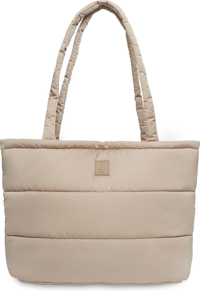 Jollein Luiertas Puffed bag Tara - Biscuit