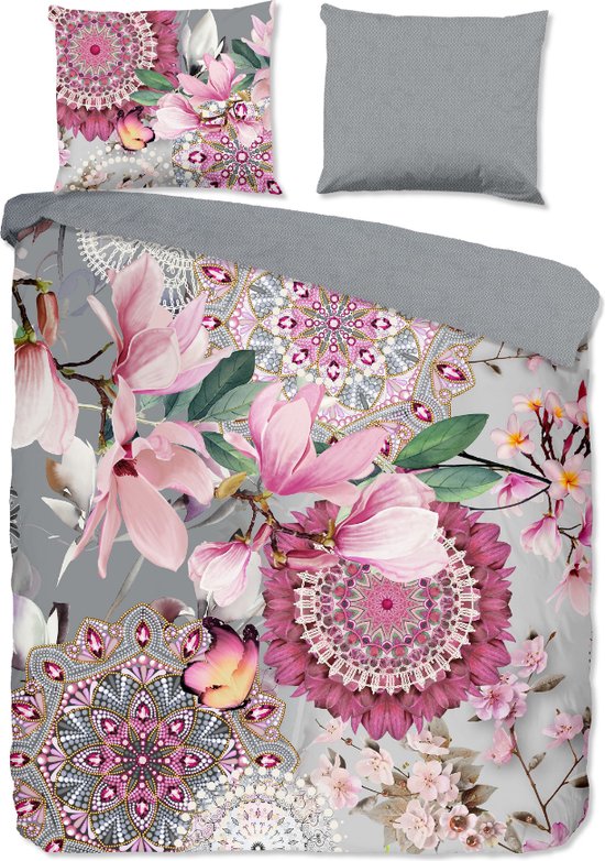 dekbedovertrek en flanelle chaude Marlot - 200x200/220 (double) - de haute qualité et super douce - bel aspect