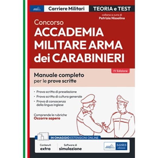Concorso Accademia Carabinieri Ufficiali Arma dei Carabinieri (ebook