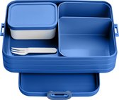 Mepal - Boîte à bento Take a Break large - y compris la boîte à bento - Bleu vif - Boîte à lunch pour adultes
