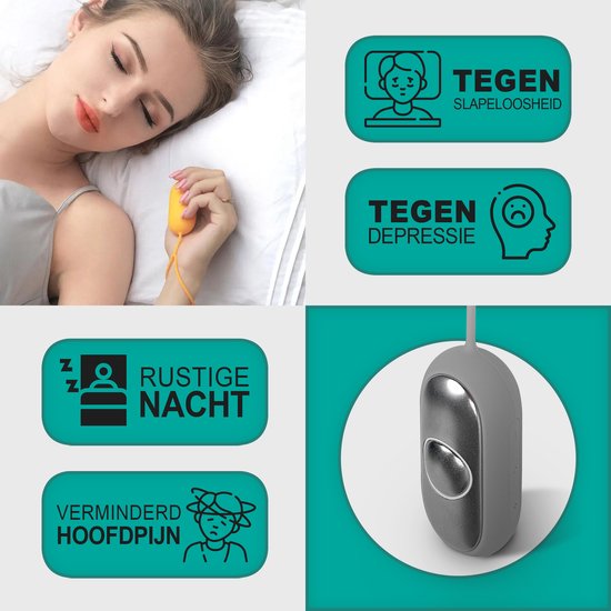 Revasupply™ - Sleepifyer - Slaaphulp - Frequentietherapie - Stimuleert aanmaak van serotonine & melatonine - Concentratie - Tegen depressie - Tegen slapeloosheid - Tegen stress - Beter slapen - Moeite met slapen — afbeelding 5