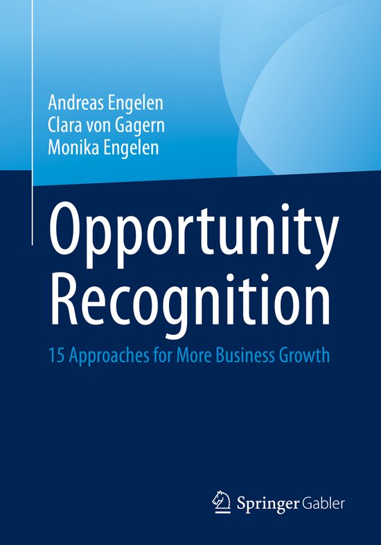 Opportunity Recognition, Andreas Engelen 9783658398101 Boeken