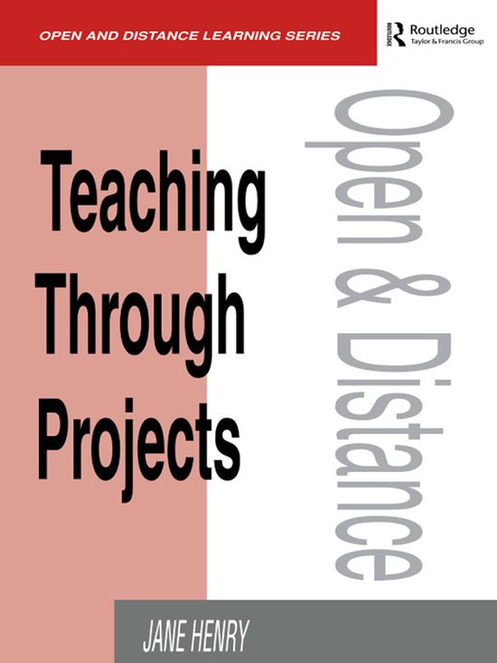 Open and Flexible Learning Series- Teaching Through Projects - cover