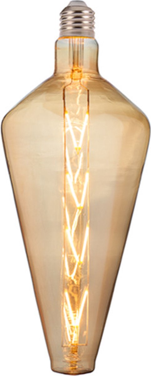 LED Lamp - Design - Panaro - E27 Fitting - Amber - 8W - Warm Wit 2200K