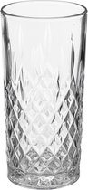 Secret de Gourmet longdrinkglazen - Paris - set 4x stuks - 300 ml - glas - luxe uitstraling