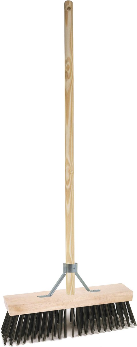 Goedkoopste Betra Buitenbezem - FSC hout - staaldraad - hard - 30 x 150 cm