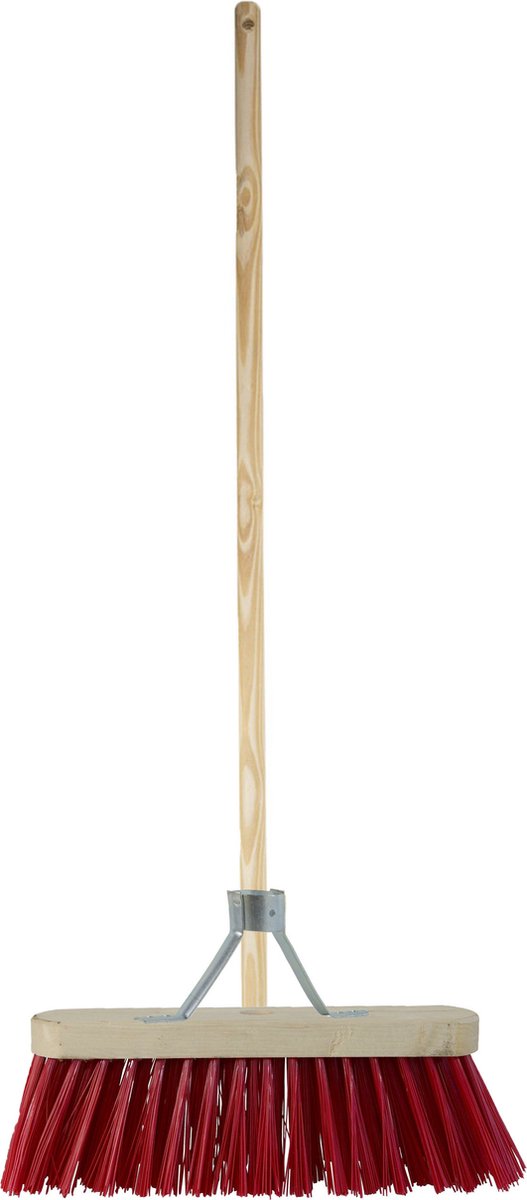 Goedkoopste Betra Buitenbezem - FSC hout - kunstvezel - hard - 30 x 130 cm