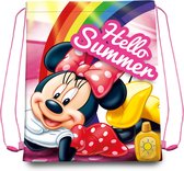 Disney Minnie Mouse sac de sport / sac à dos / sac à dos pour enfants - rose - 40 x 30 cm