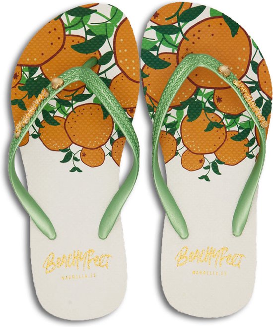 BeachyFeet slippers - Naranja (maat 39/40)