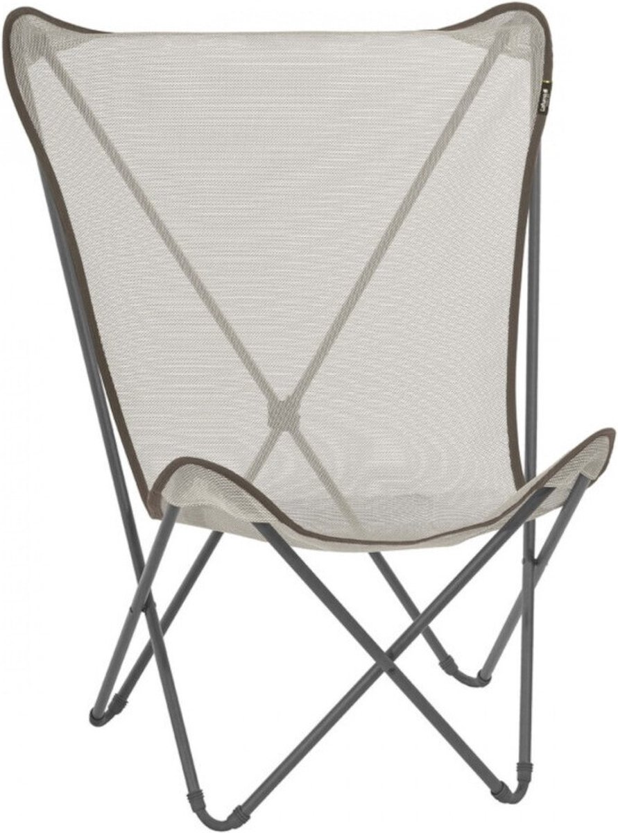 Lafuma Maxi Pop Up - Fauteuil papillon - Pliant - Seigle II