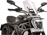 PUIG Carenabris New Generation Verstelbare Voorruit Ducati S Diavel/X Diavel Clear