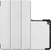 Hoesje Geschikt voor Samsung Galaxy Tab A 8.0 (2019) Hoesje Case Hard Cover Hoes Book Case - Wit