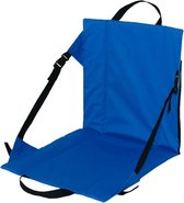 Vouwstoel / kussen - Blauw - Campingstoel - Festival - Picknick - Strandstoel - Folding Chair - Klapstoel - Outdoor - Waterdicht