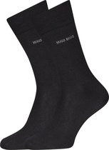 HUGO BOSS William uni (1-pack) - herensokken wol - zwart -  Maat: 45-46