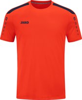 Jako Power Shirt Korte Mouw Kinderen - Flame / Marine | Maat: 116