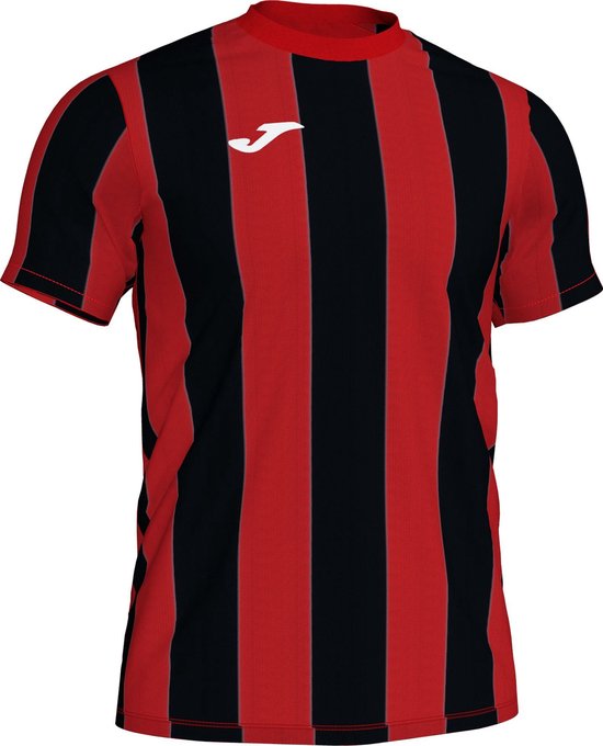 Joma Inter Shirt Korte Mouw Heren - Rood / Zwart | Maat: S