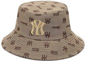 Boasty - bucket hat - New Amsterdam - Vissershoedje - Bucket hoed - Hippy - Beanie - Hippie - One size - hippie accessoires-retro - Hoed-kerstcadeau