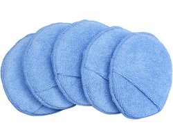 Microvezel wax pads - 5 x Wax Applicator Pad - Voor Auto & Motor - Auto Wassen - Auto Accessoires