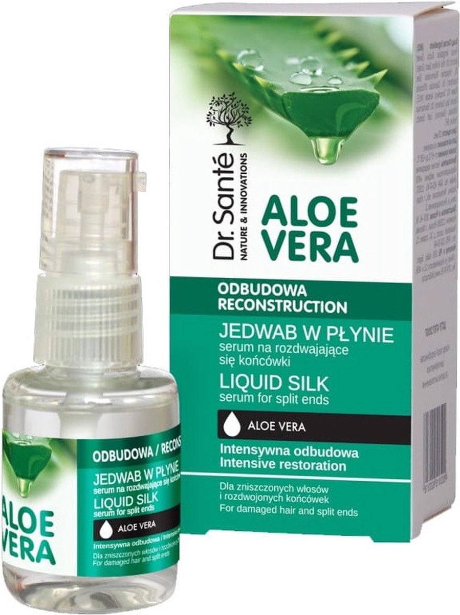 Aloë Vera Liquid Silk herstellend serum voor gespleten haarpunten 30ml