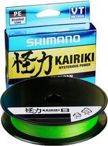 Shimano Kairiki 8 Mantis Green 0.35mm | Gevlochten lijn