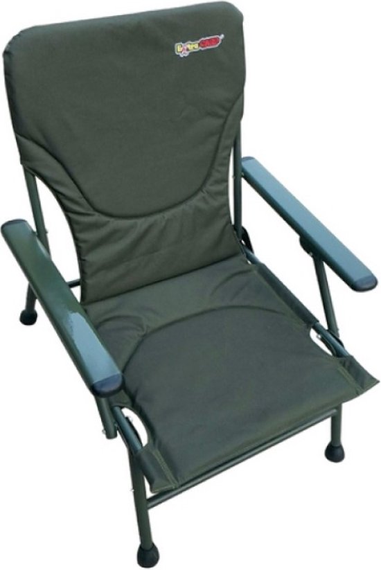 EXC Chair Plus - Visstoel - Karperstoel met Rugleuning en Armleuning - Vis stoel opklapbaar - Inklapbare stoel - Vouwstoel van Merkloos — afbeelding 4