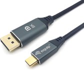Equip 133423 USB-C-naar-DisplayPort Premium kabel, M/M, 3,0 m, 8 K/60 Hz