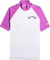 Billabong - UV-Rashguard voor vrouwen met korte mouwen- Sunny Side - UPF50+ - Paars - maat L