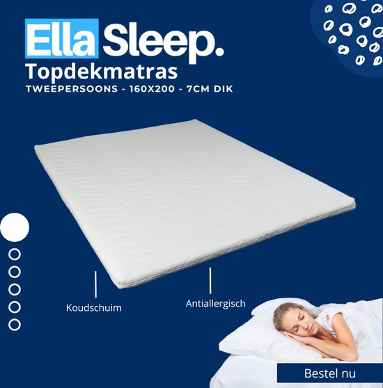 Topper - Topmatras 180x210 cm kopen | morgen in huis Topper - Topmatras 180x210 cm kopen | morgen in huis