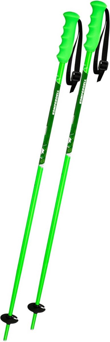 Komperdell Junior Aluminium skistokken - Groen - 90 cm