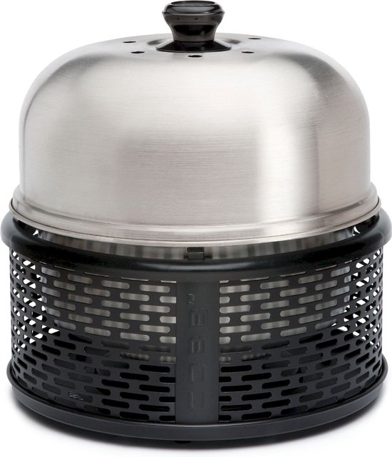 Cobb Pro Houtskool Barbecue - Grilloppervlak Ø 32 cm - Smoker Barbecue - Zwart