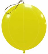 Punch ballonnen - geel - Cattex - Boksballonnen - met elastiek - 50 stuks