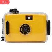 SolidGoods - Wergwerpcamera - Analoge Camera - Disposable Camera - Kindercamera - Vlogcamera - Geel