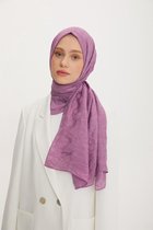 ARMINE ORGANIC MODAL SJAAL- Paars- Damesmode - verjaardag - moederdag- cadeau - Accessoires- Hijab - Hoofddoek - eid mubarak