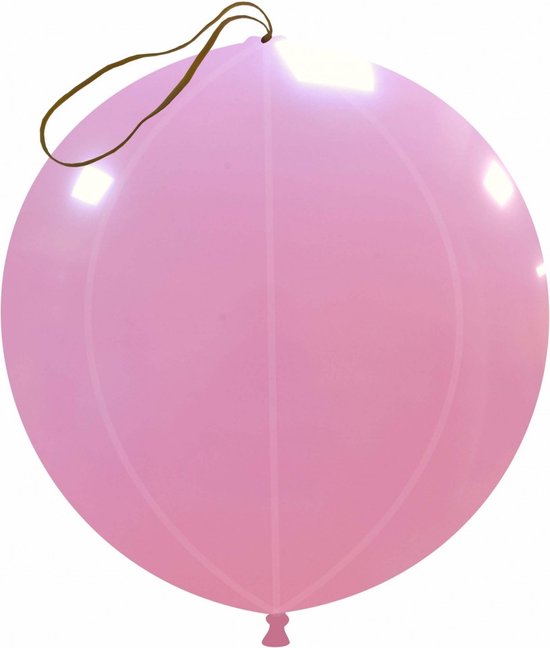 Roze punchballonnen - Cattex - Boksballonnen - met elastiek - 50 stuks