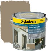 Xyladecor Fenêtres & Portes - Teinture pour bois opaque - Argile - 2,5 L