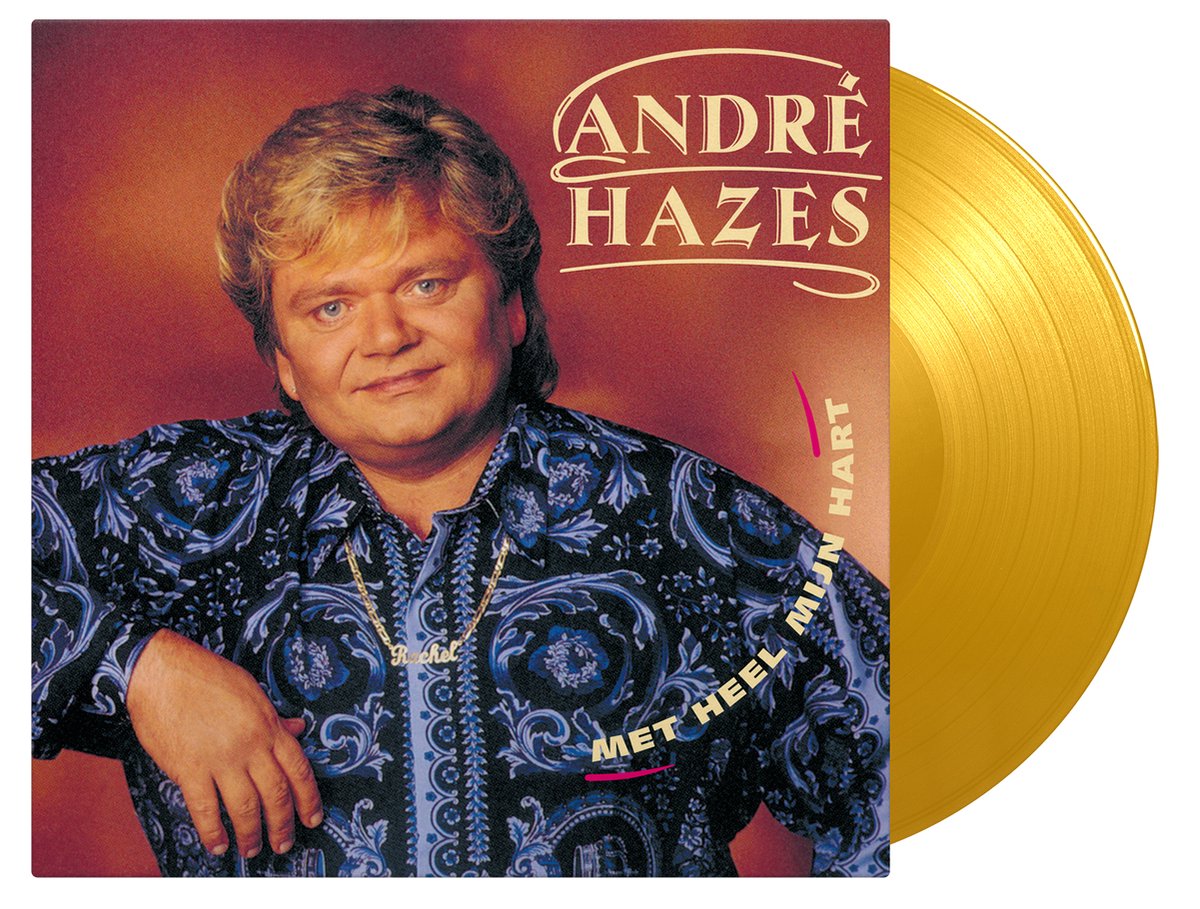 Andre Hazes - Met Heel Mijn Hart (Ltd. Transparent Yellow Vinyl) (LP) - André Hazes